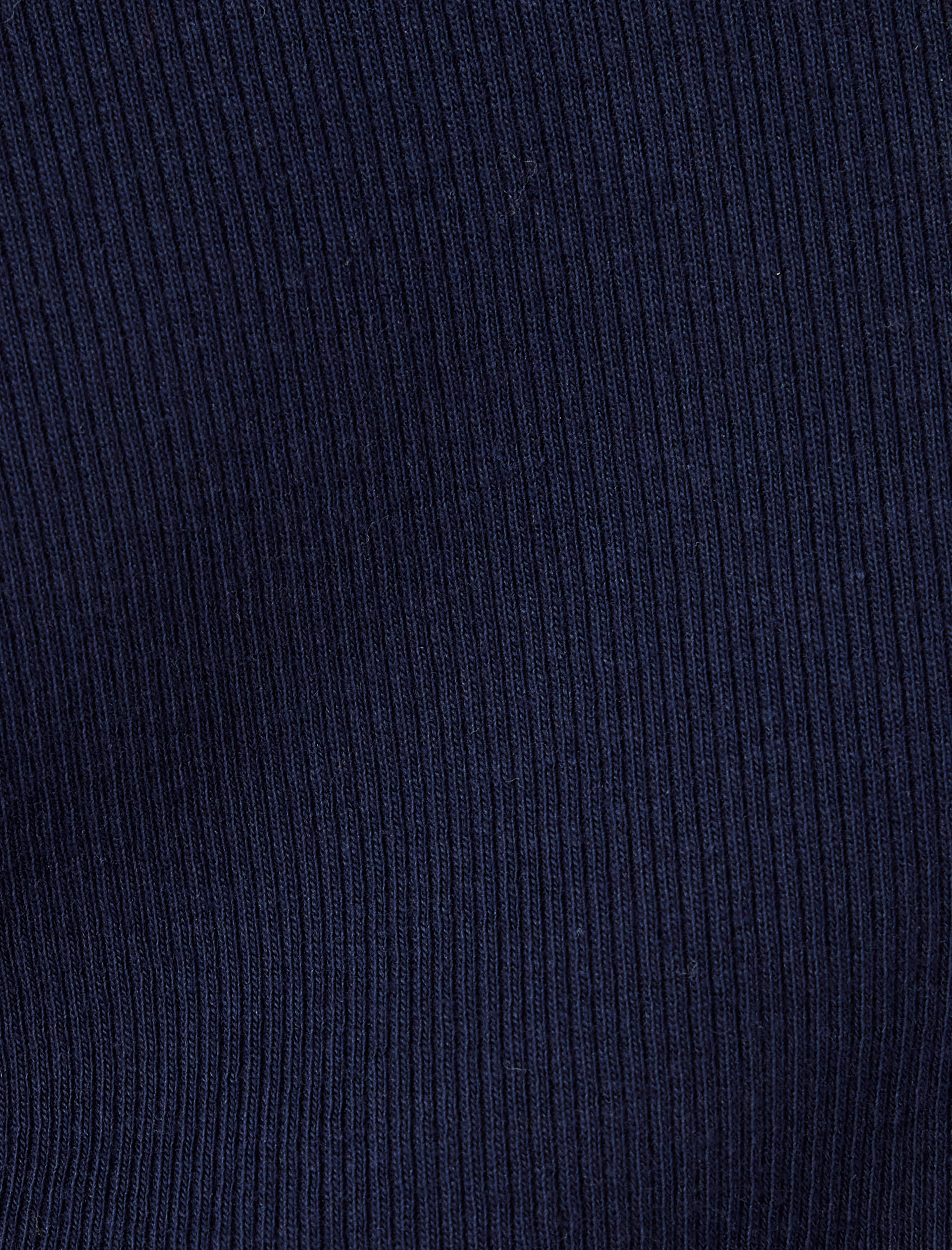 Gömlek Yaka Tişört Uzun Kollu Kaşkorse Pamuklu Slim Fit