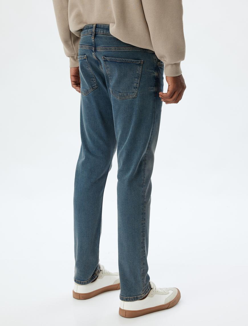   Slim Fit Kot Pantolon - Brad Jean