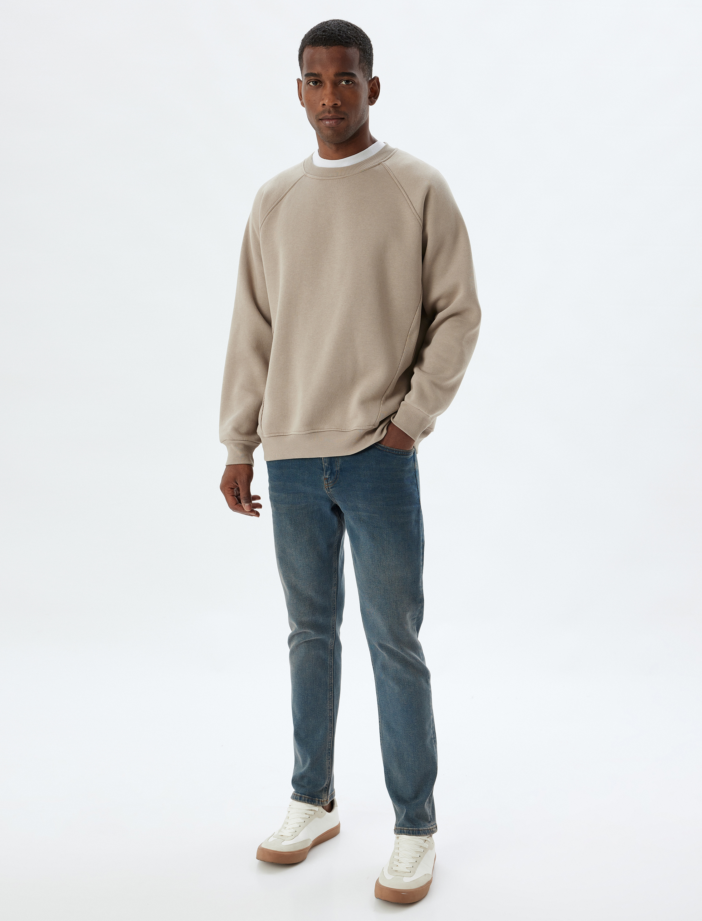   Brad Kot Pantolon Slim Fit Normal Bel