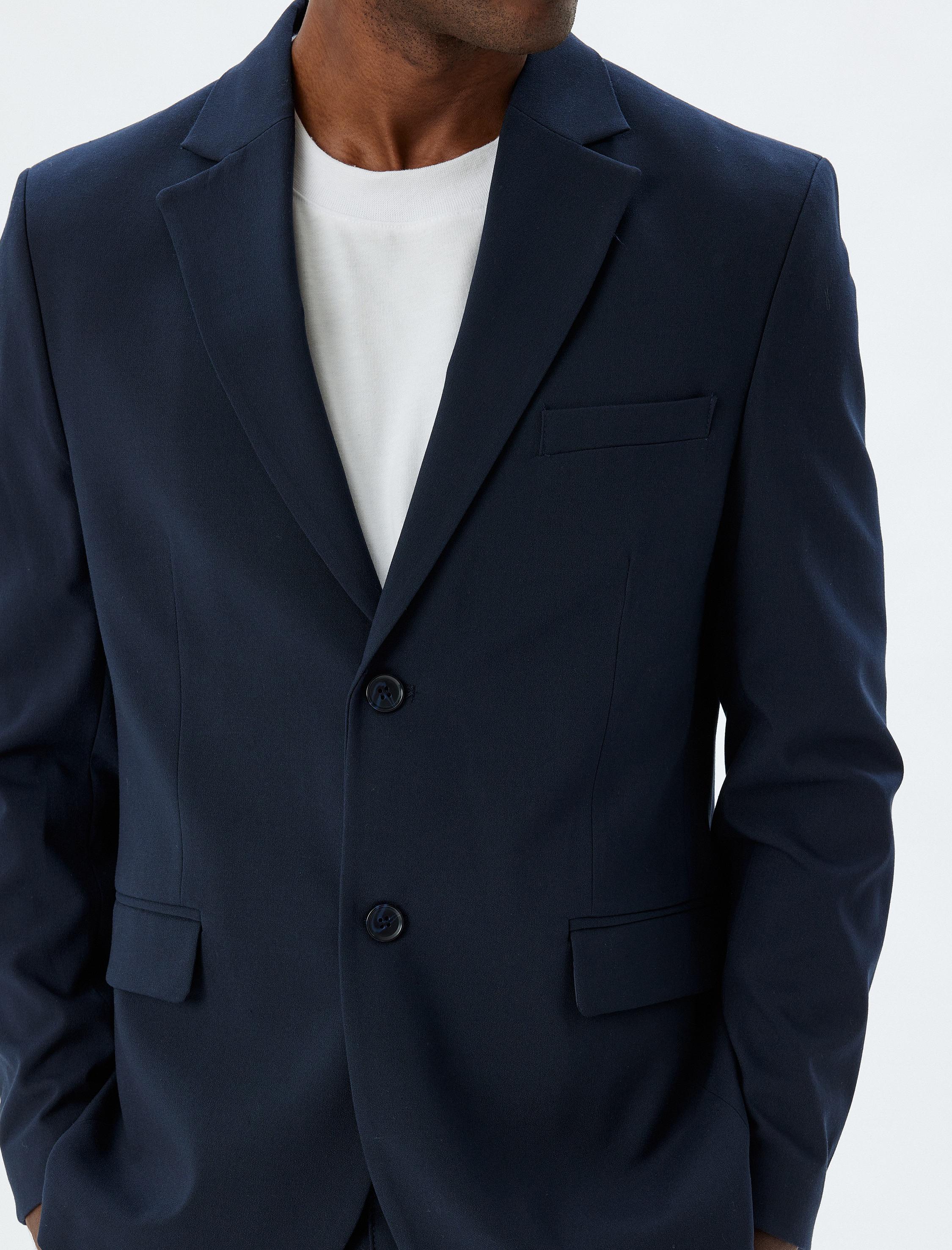   Blazer Ceket Kapaklı Cep Detaylı