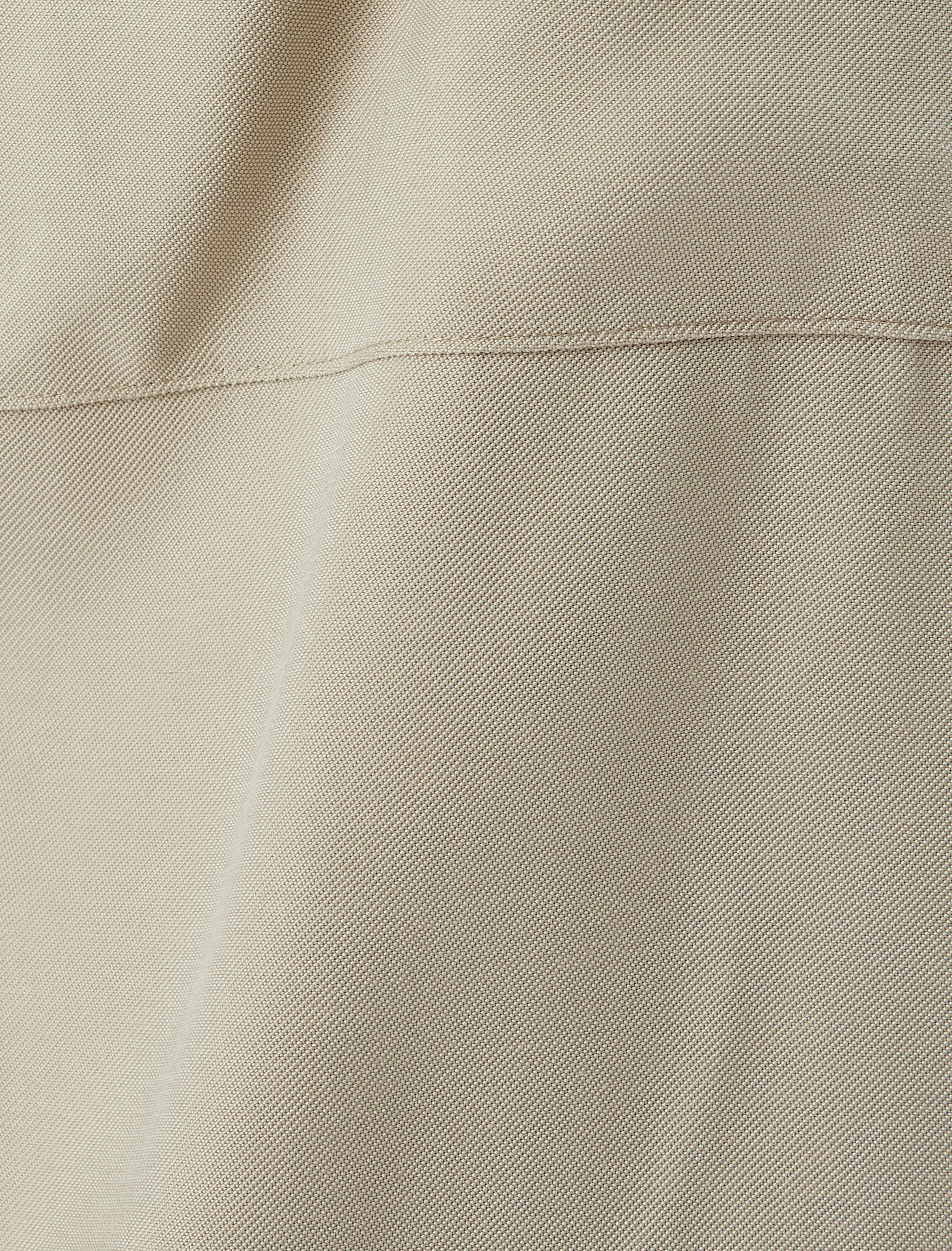   Basic Gömlek Viskon Kısa Kollu Cep Detaylı Regular Fit