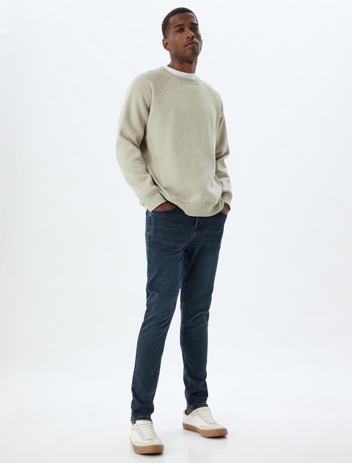  Skinny Fit Kot Pantolon - Michael Jean