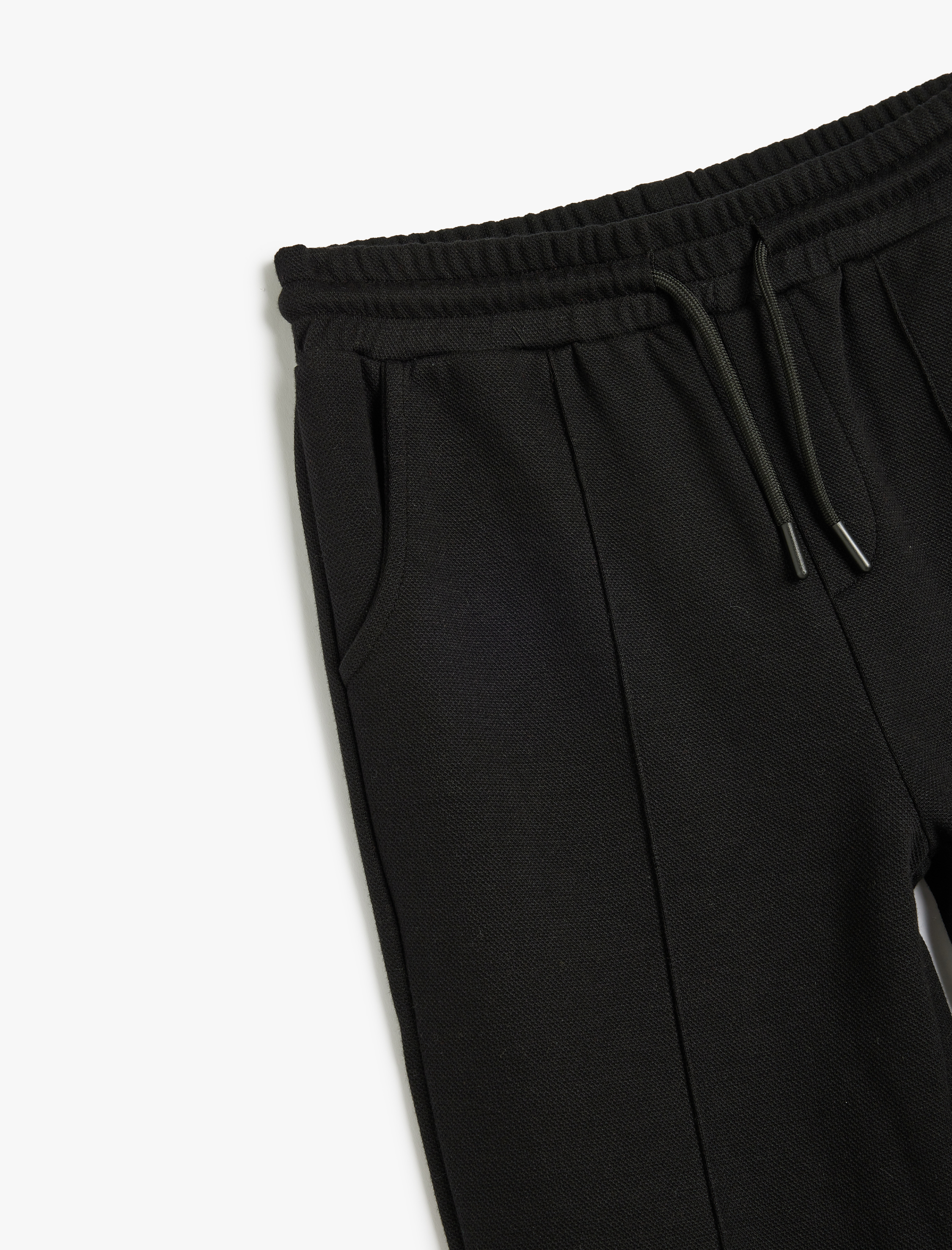  Erkek Çocuk Basic Jogger Eşofman Altı Beli Bağlamalı Şardonlu