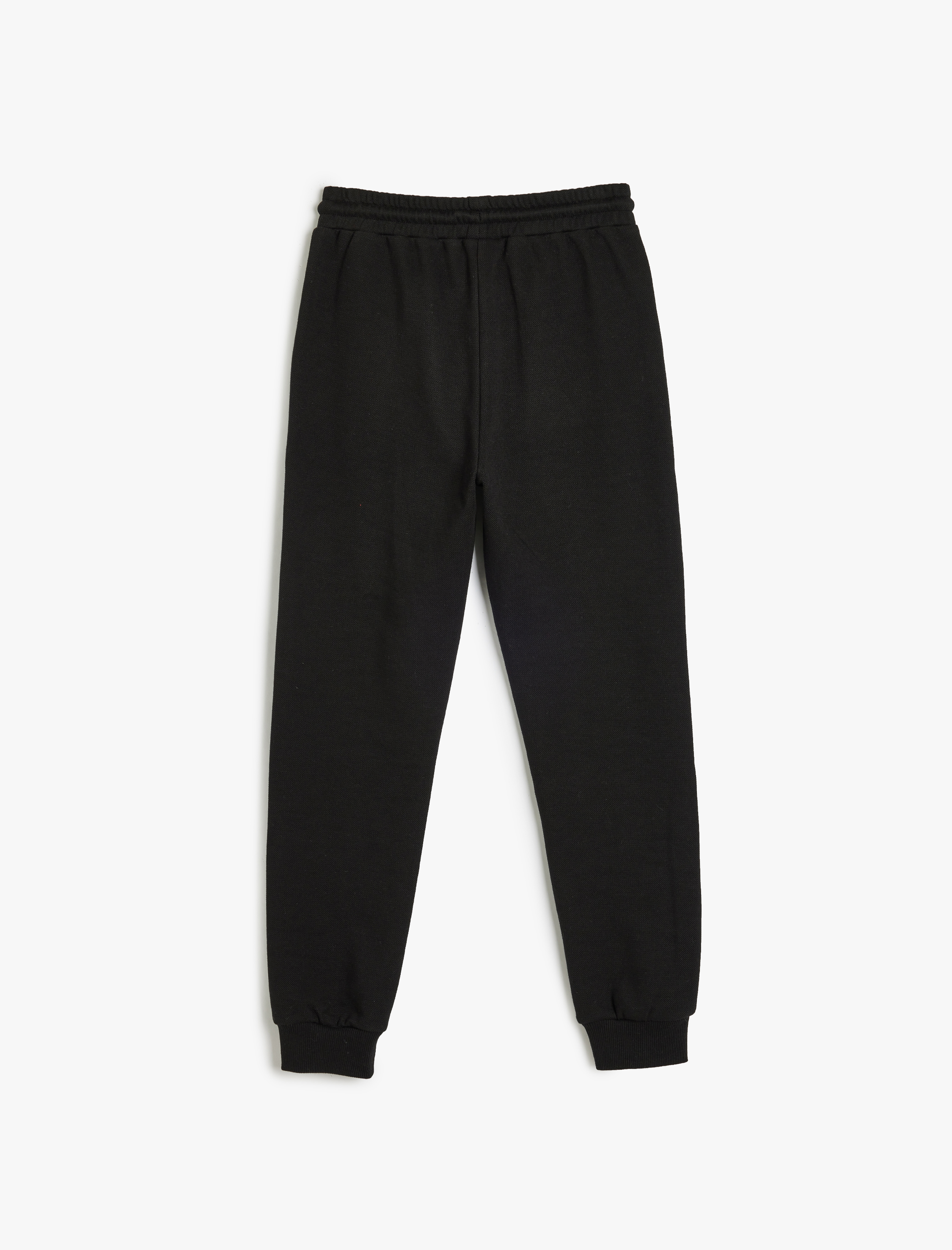  Erkek Çocuk Basic Jogger Eşofman Altı Beli Bağlamalı Şardonlu