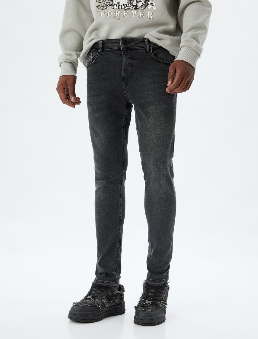   Super Skinny Fit Kot Pantolon - Justin Jean