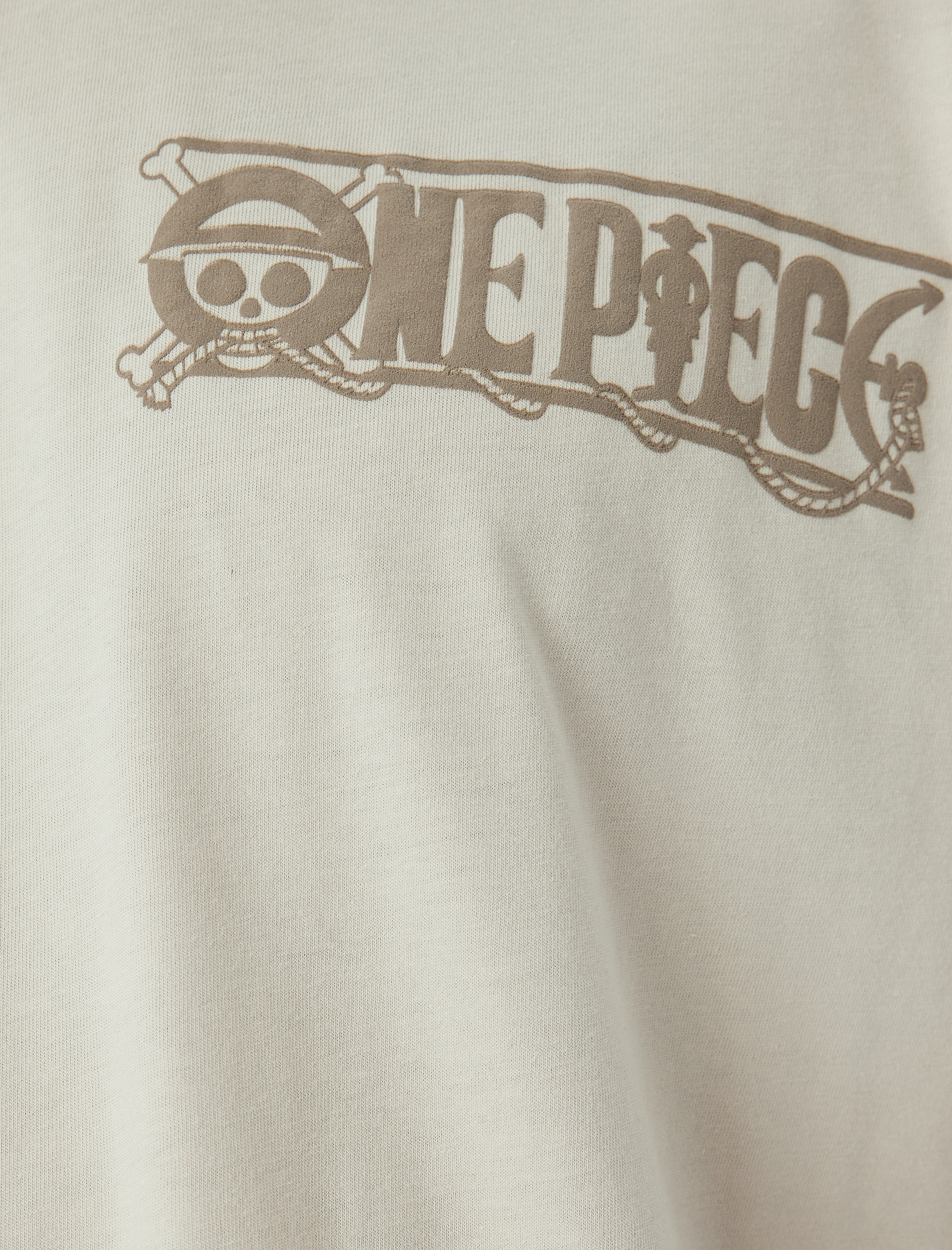   One Piece Tişört Lisanslı Kısa Kollu Bisiklet Yaka Pamuklu