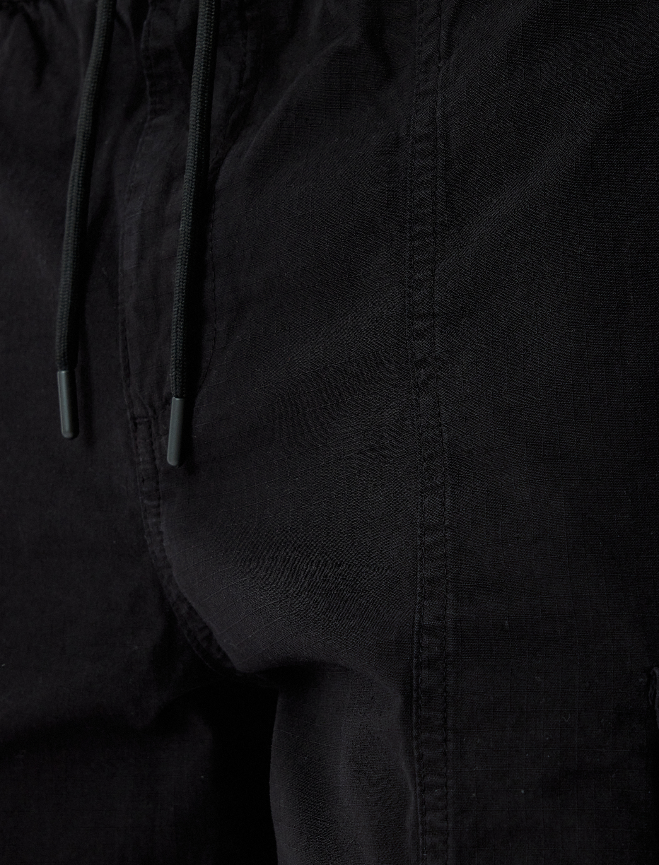   Chino Şort Bermuda Kargo Cep Detaylı Beli Bağcıklı Pamuklu