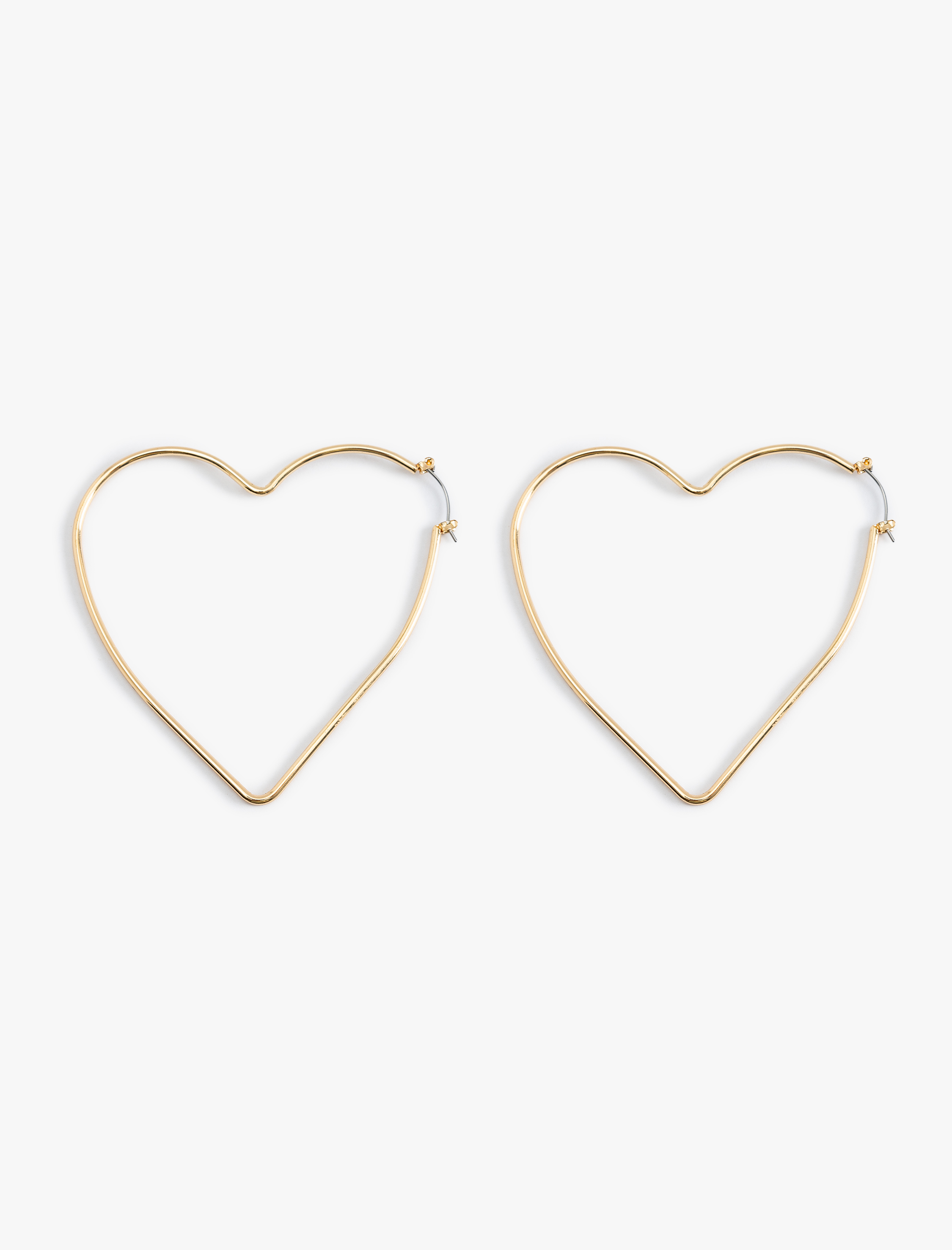  Kadın Kalp Küpe Halka