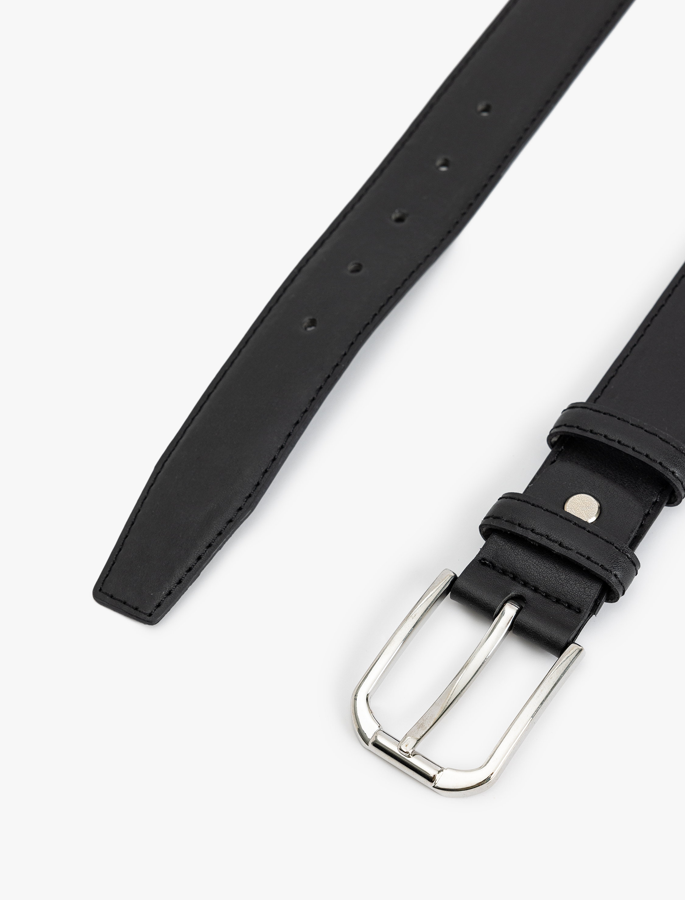  Erkek Suni Deri Kemer Tokalı