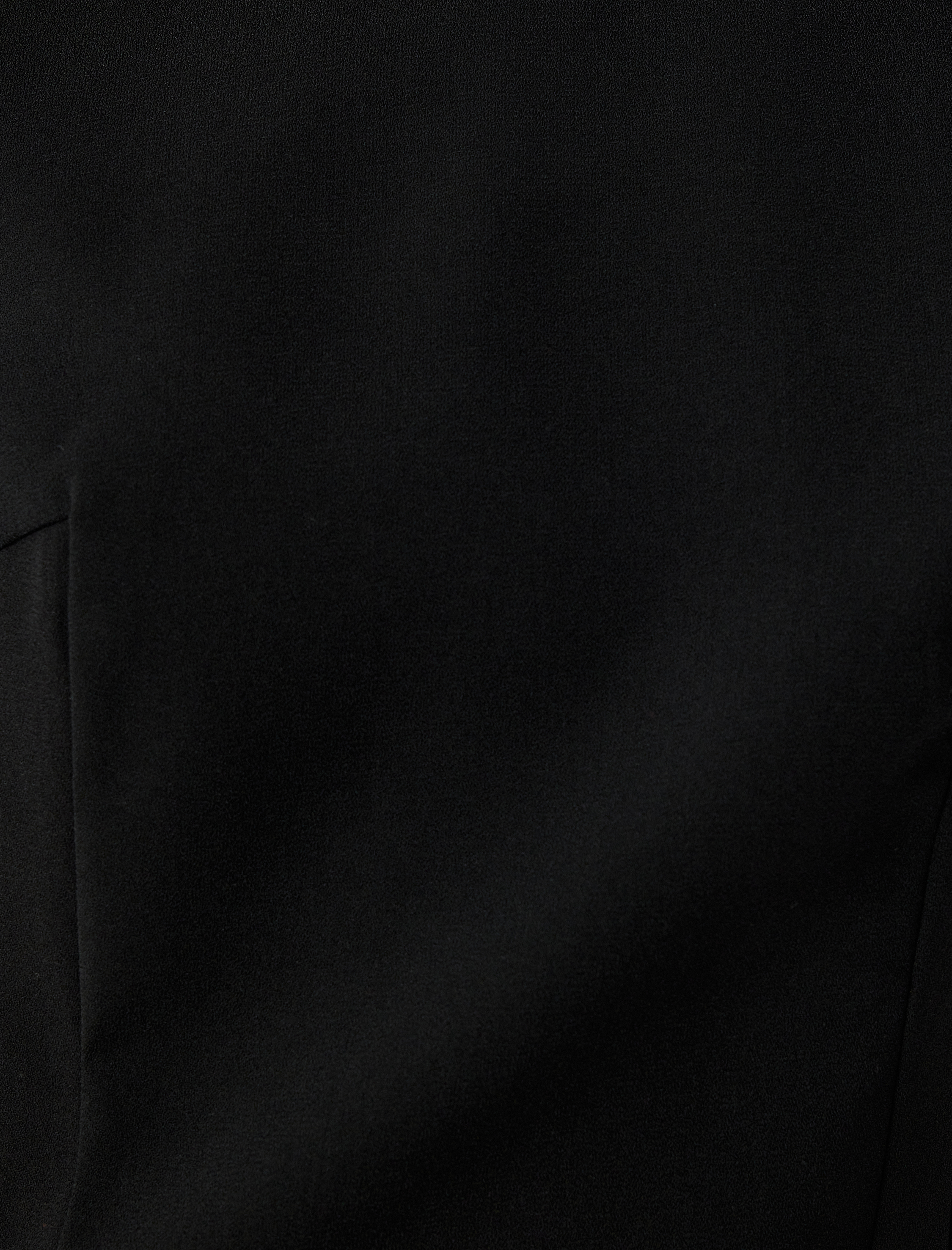   Krep Kumaş A Kesim Kısa Kollu Yuvarlak Yaka Fırfırlı Mini Elbise