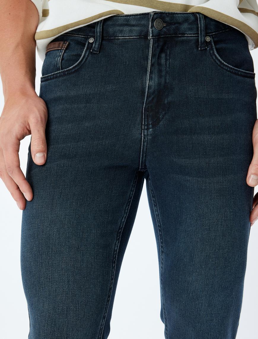   Slim Fit Kot Pantolon - Brad Jean