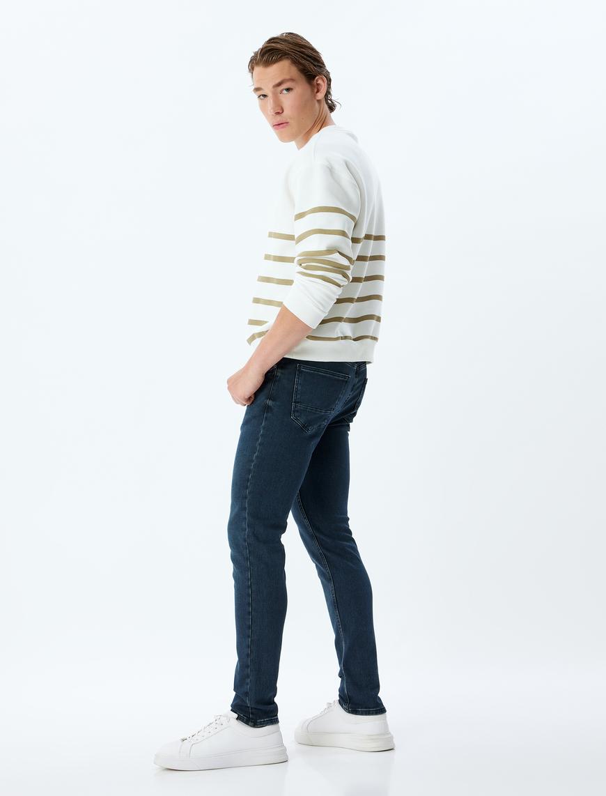   Slim Fit Kot Pantolon - Brad Jean