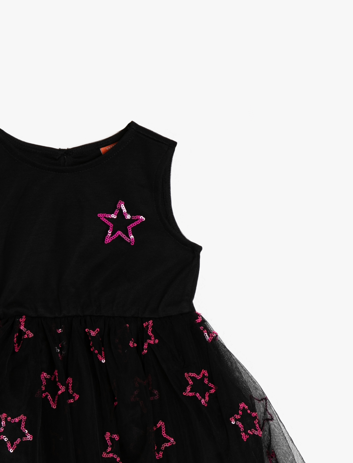  Kız Bebek Pul Detaylı Elbise