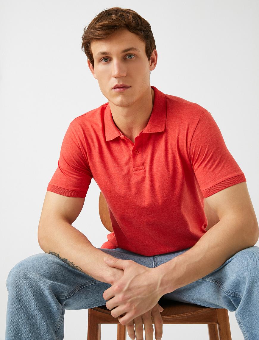   Basic Polo Yaka Tişört