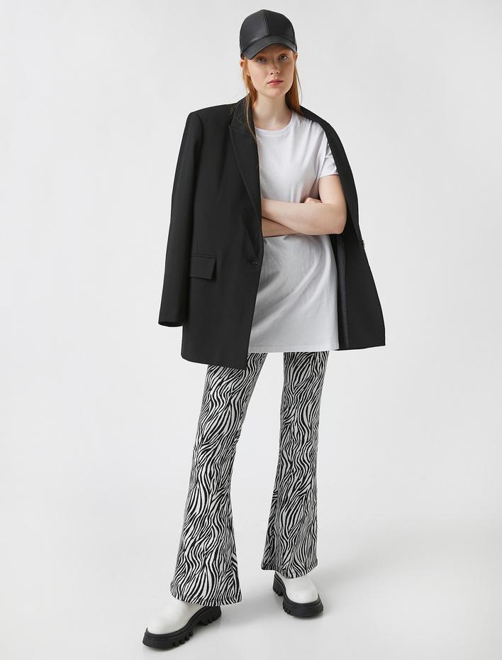  Kısa Kollu Pamuklu Tişört