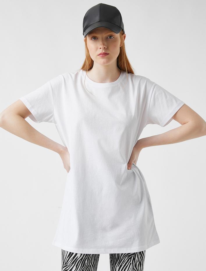  Kısa Kollu Pamuklu Tişört