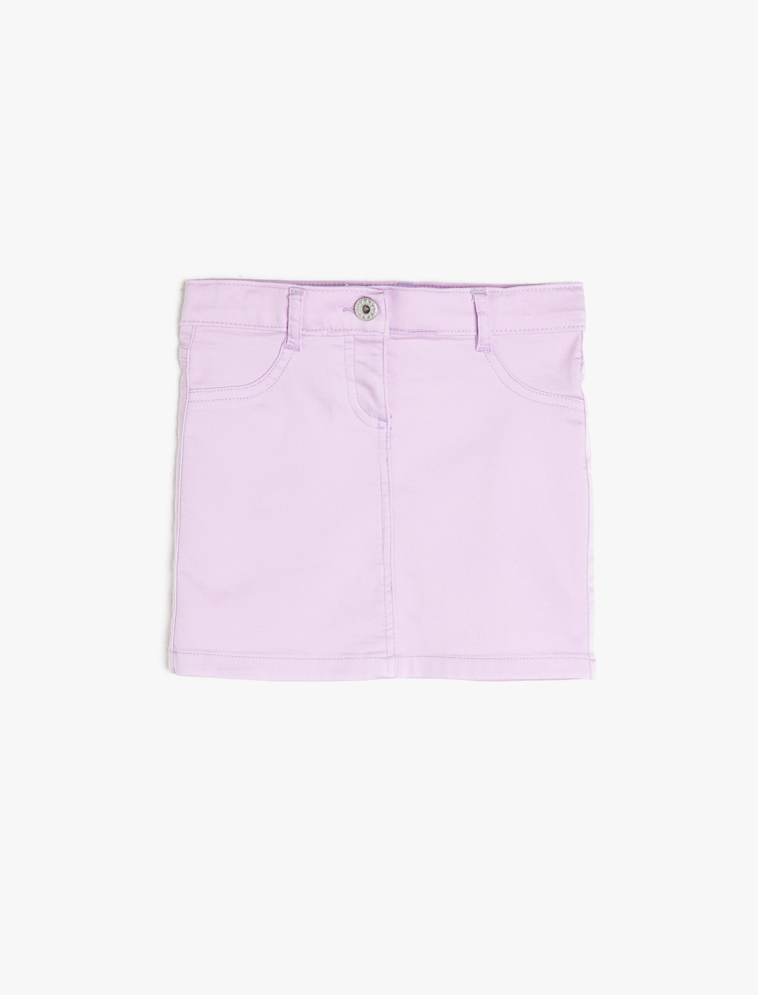  Kız Çocuk Cep Detaylı Etek