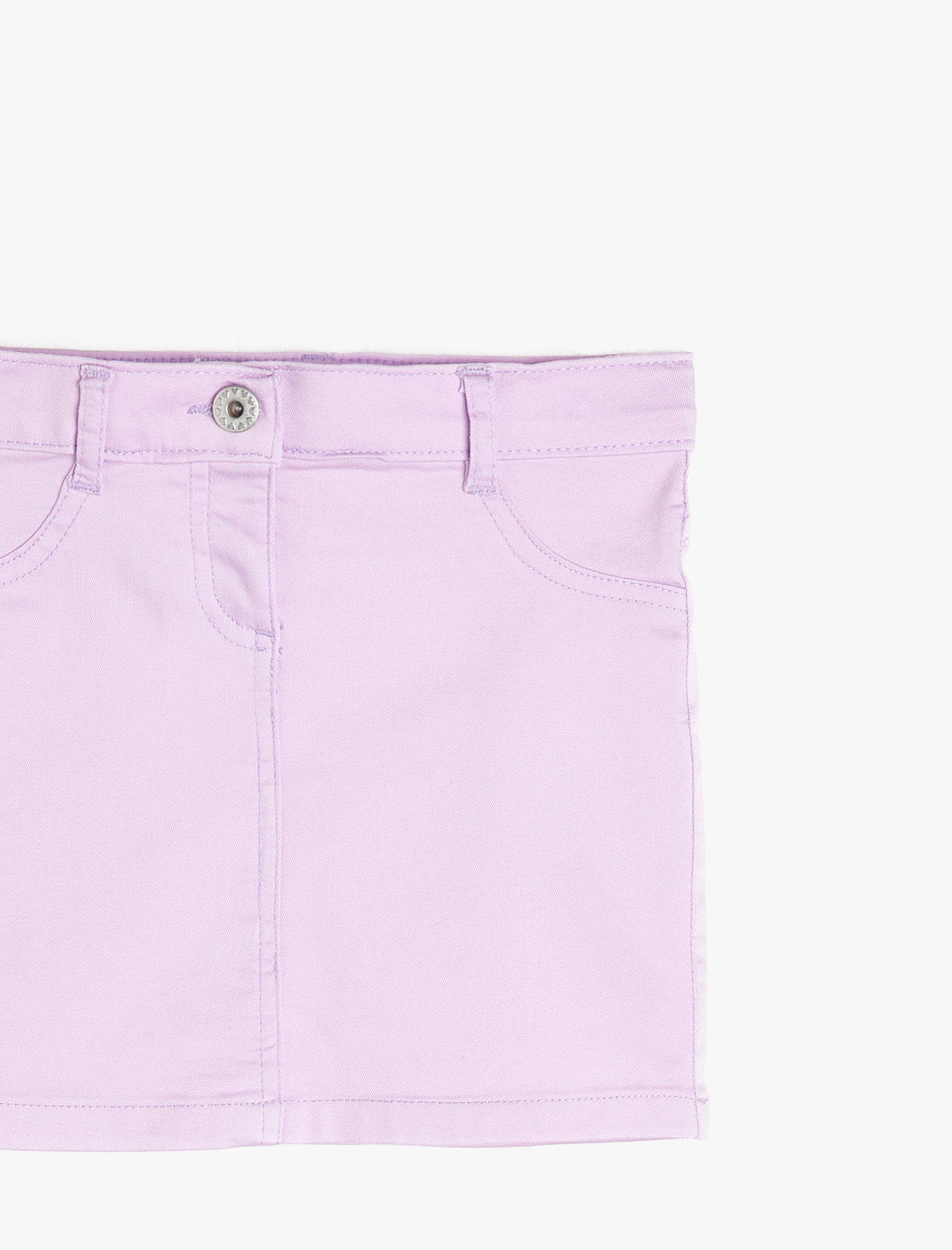  Kız Çocuk Cep Detaylı Etek