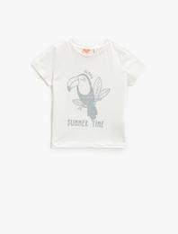 Baskılı Tişört Kısa Kollu Pamuklu