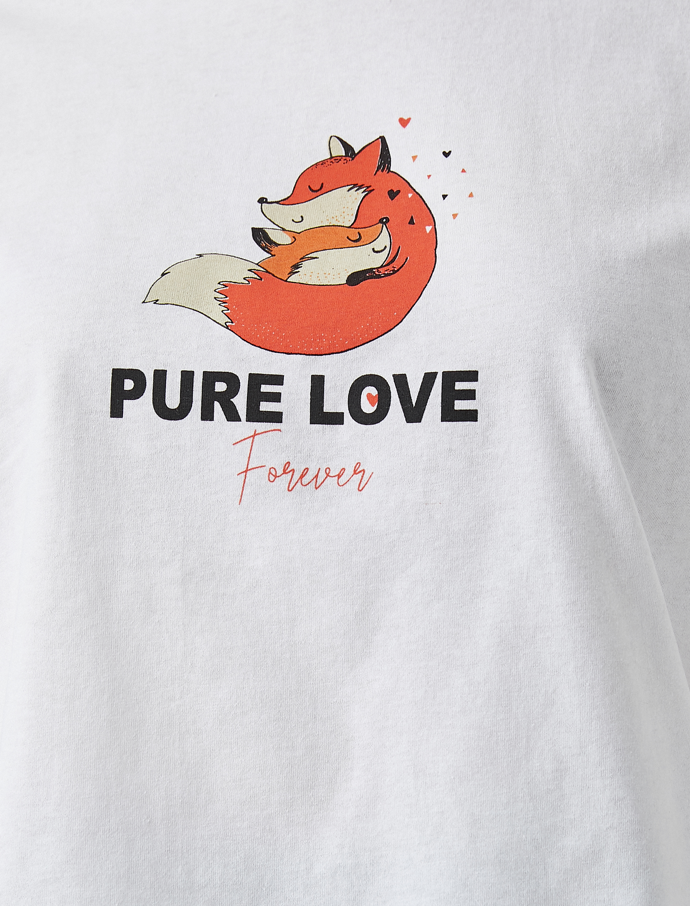   Baskılı Kısa Kollu Pamuklu Tişört