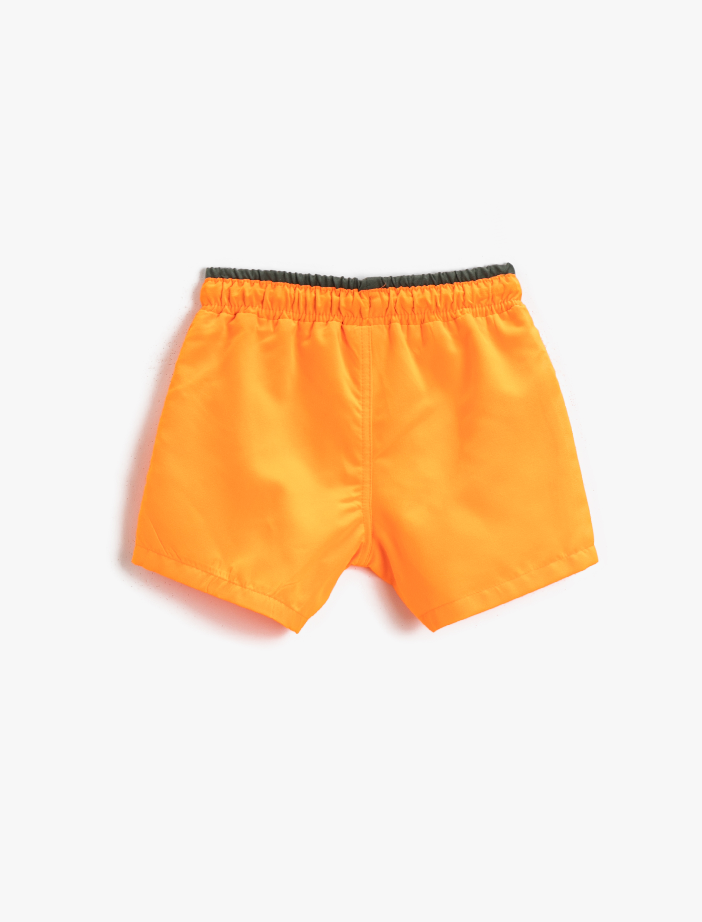  Erkek Çocuk Deniz Şortu Basic Beli Bağlamalı