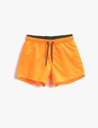 Deniz Şortu Basic Beli Bağlamalı