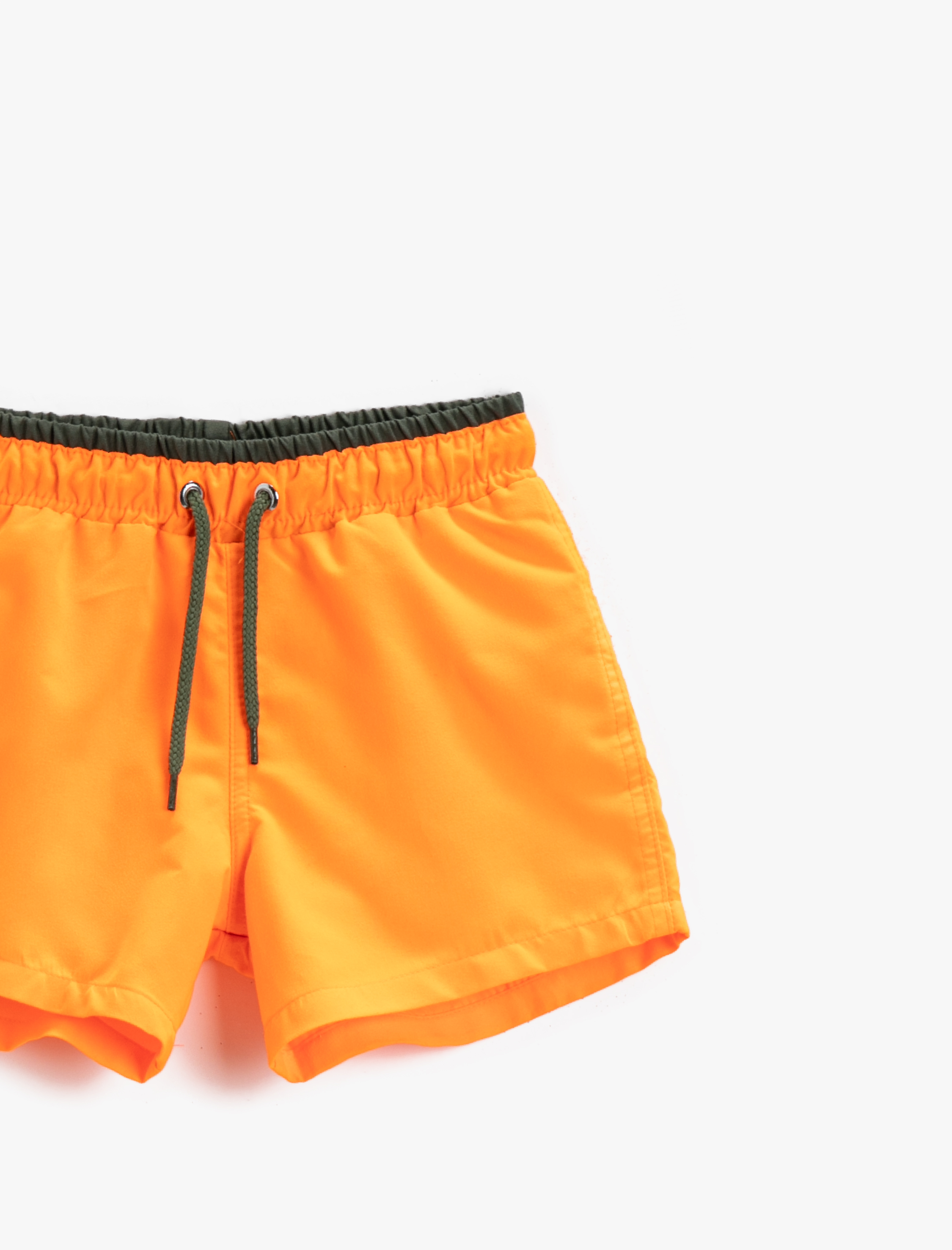  Erkek Çocuk Deniz Şortu Basic Beli Bağlamalı