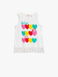 Baskılı Atlet Pamuklu