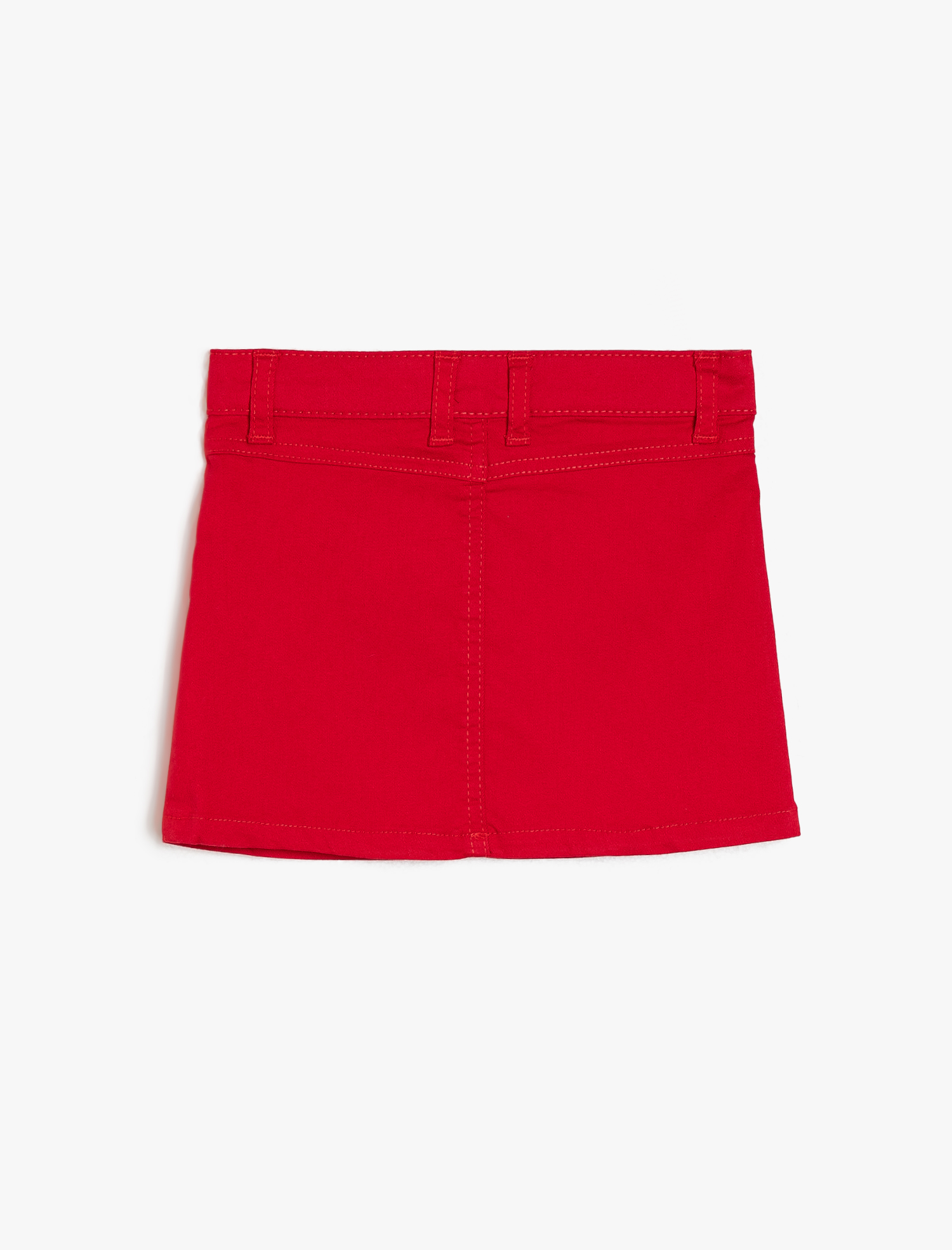  Kız Çocuk Cep Detaylı Etek