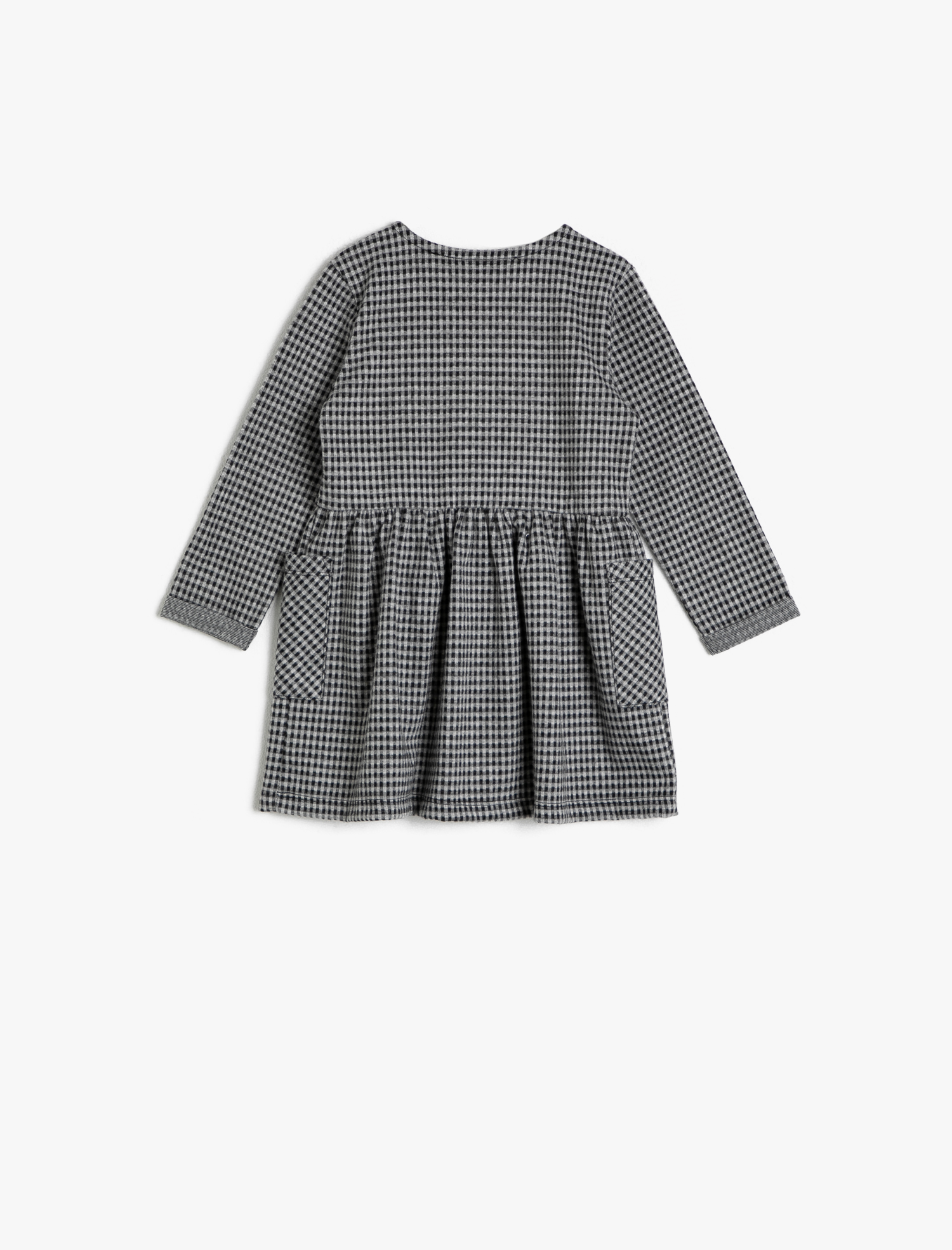  Kız Bebek Bisiklet Yaka Elbise