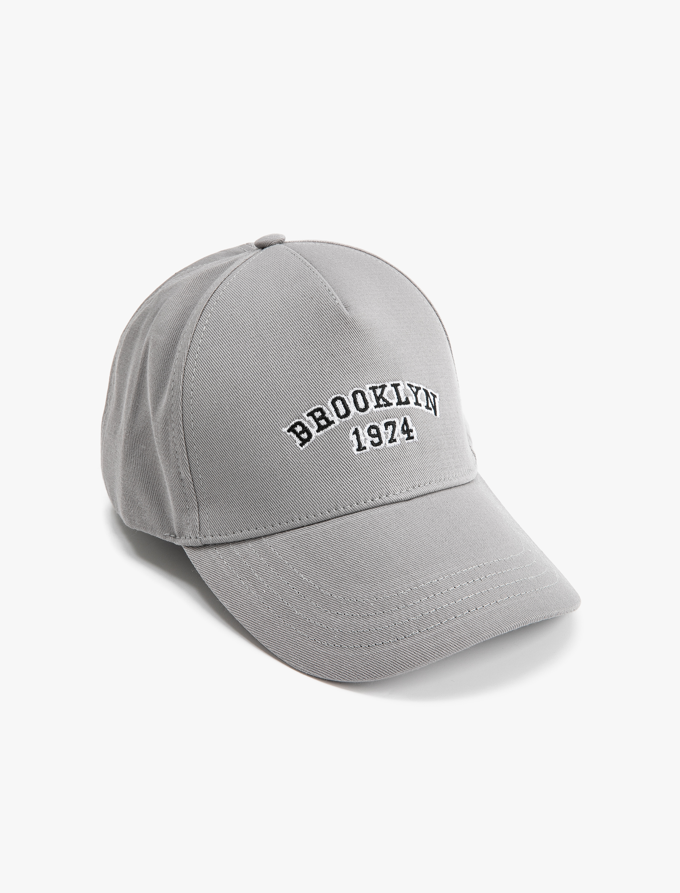  Kadın Cap Şapka Slogan İşlemeli Pamuklu