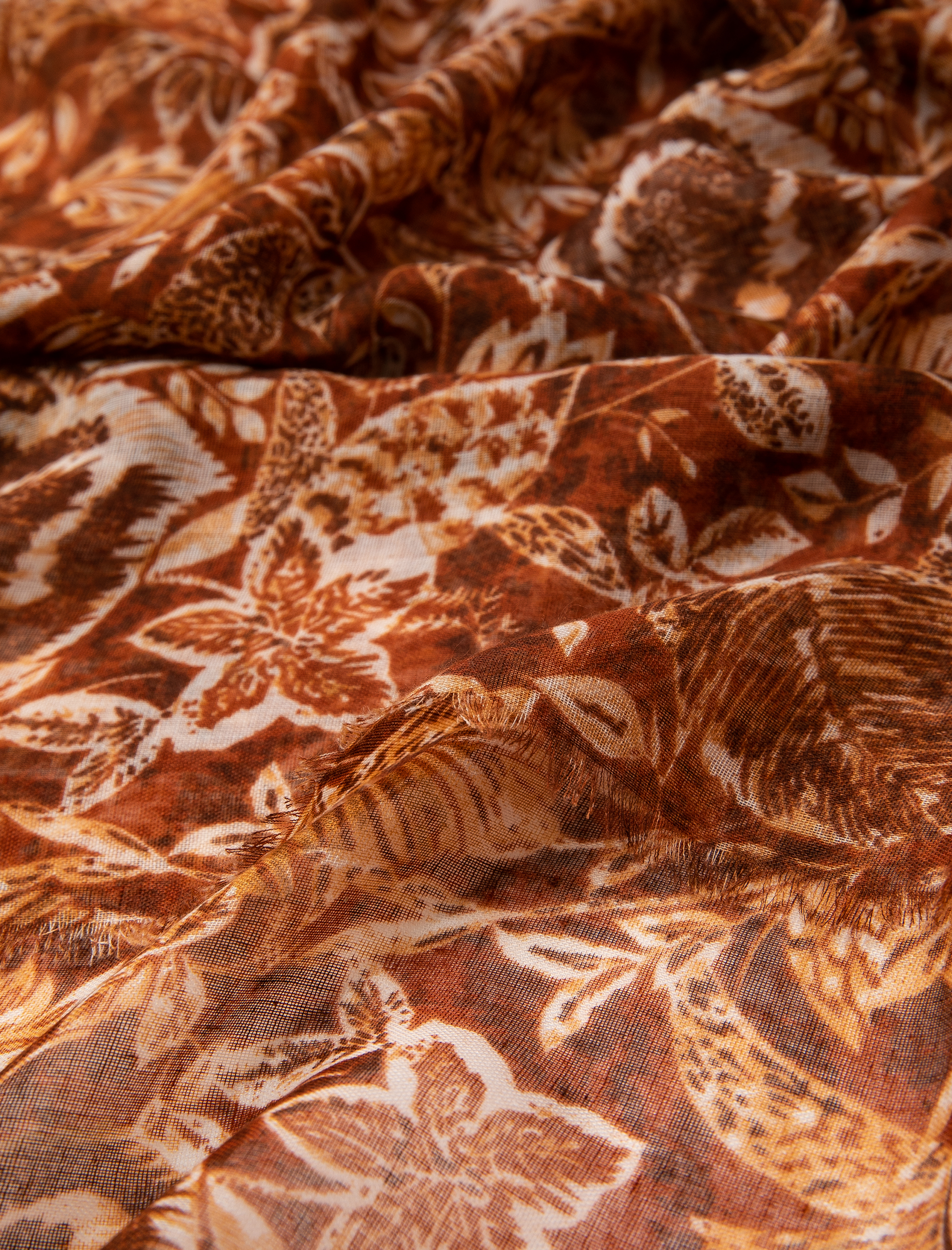  Kadın Şal Çiçekli 90x195 cm