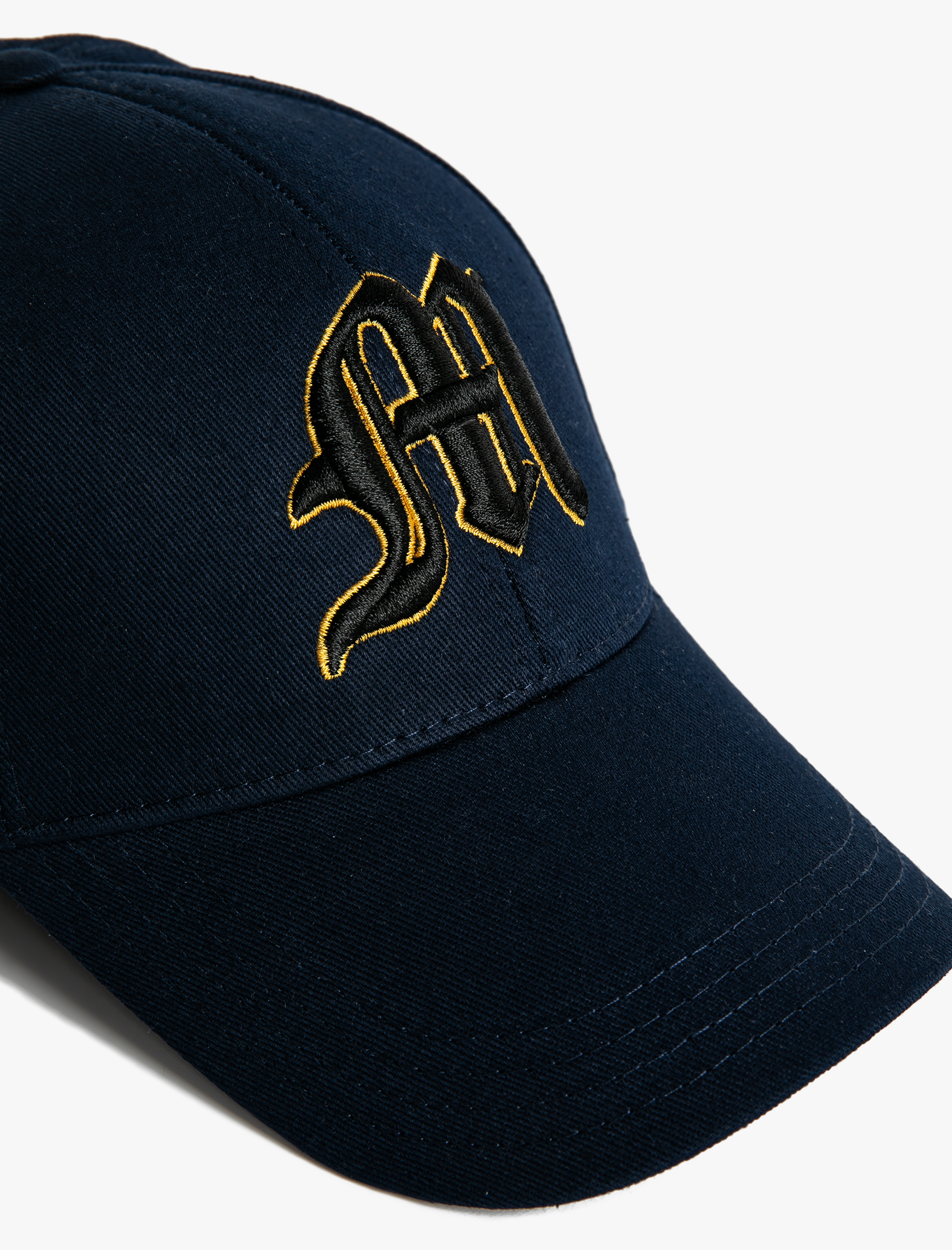  Erkek Kep Şapka Slogan İşlemeli Pamuklu