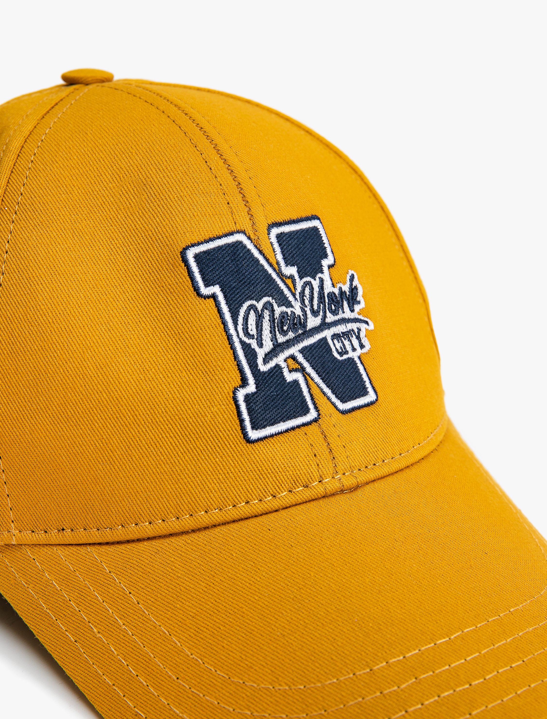  Erkek Kep Şapka Kolej İşlemeli Pamuklu