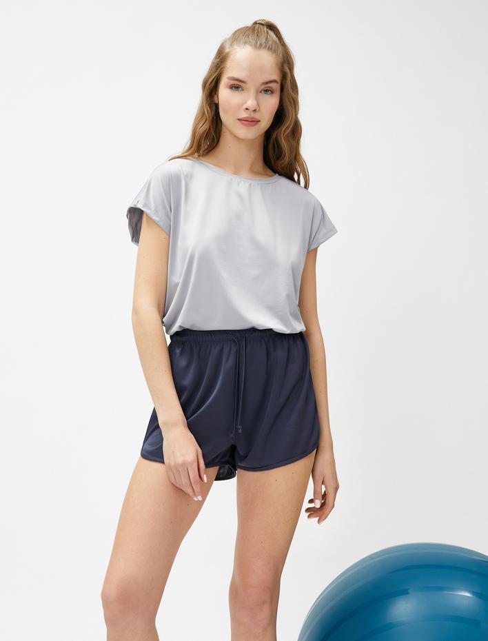  Relax Fit Basic Spor Tişört