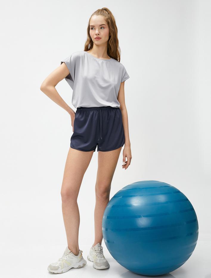  Relax Fit Basic Spor Tişört