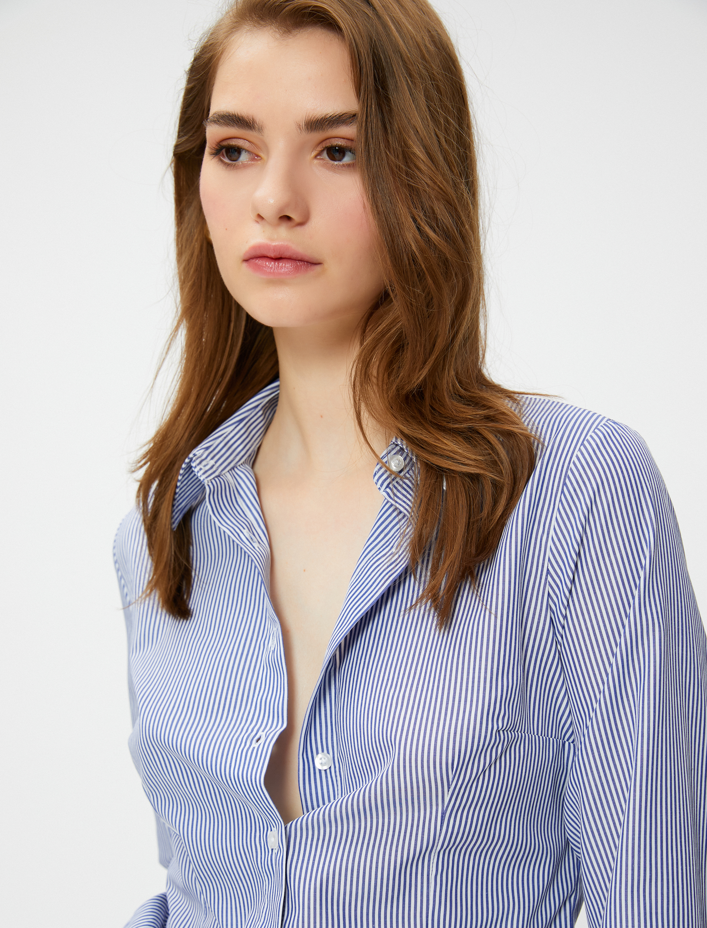   Basic Gömlek Uzun Kollu