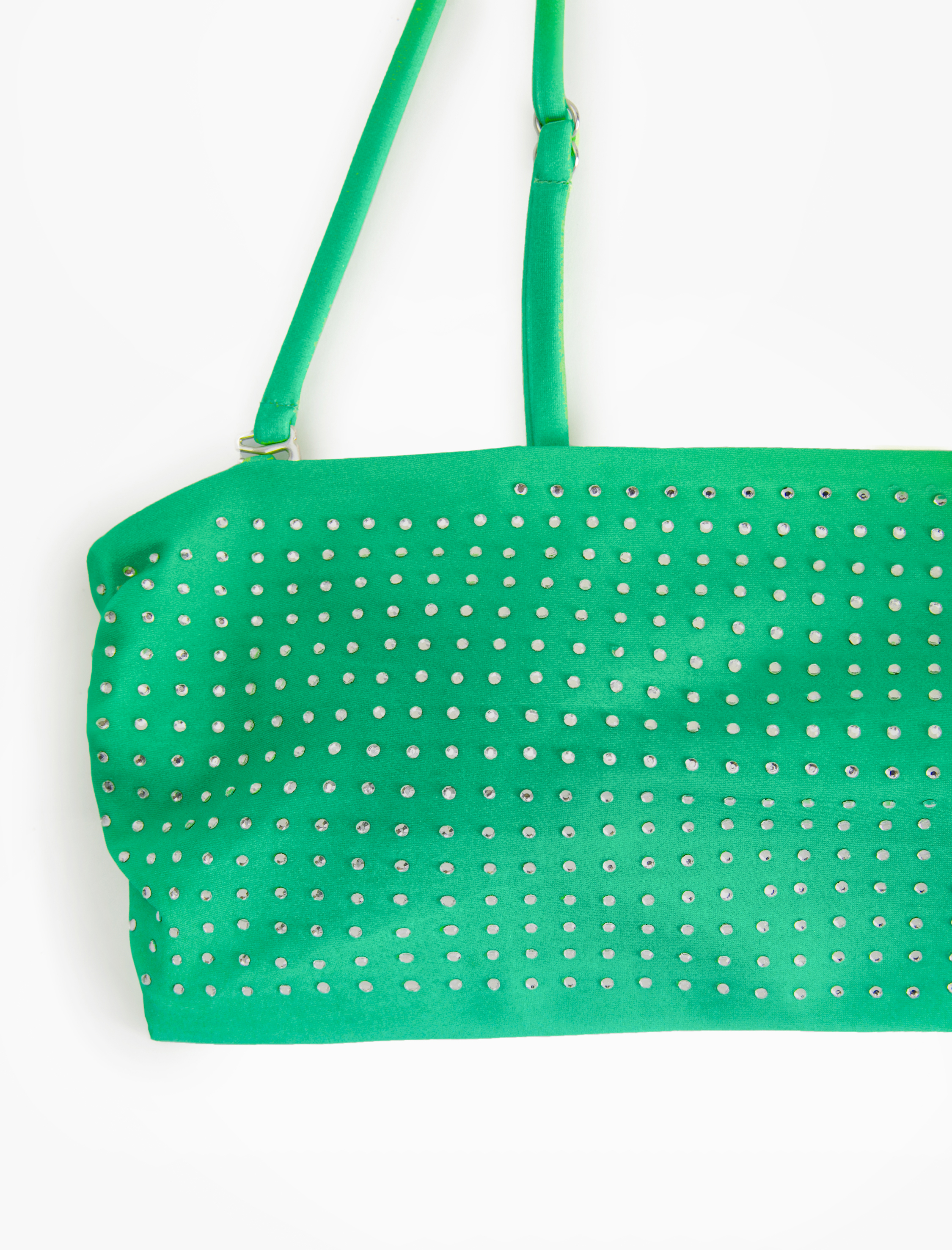   Straplez Taş Baskılı Bikini Üstü