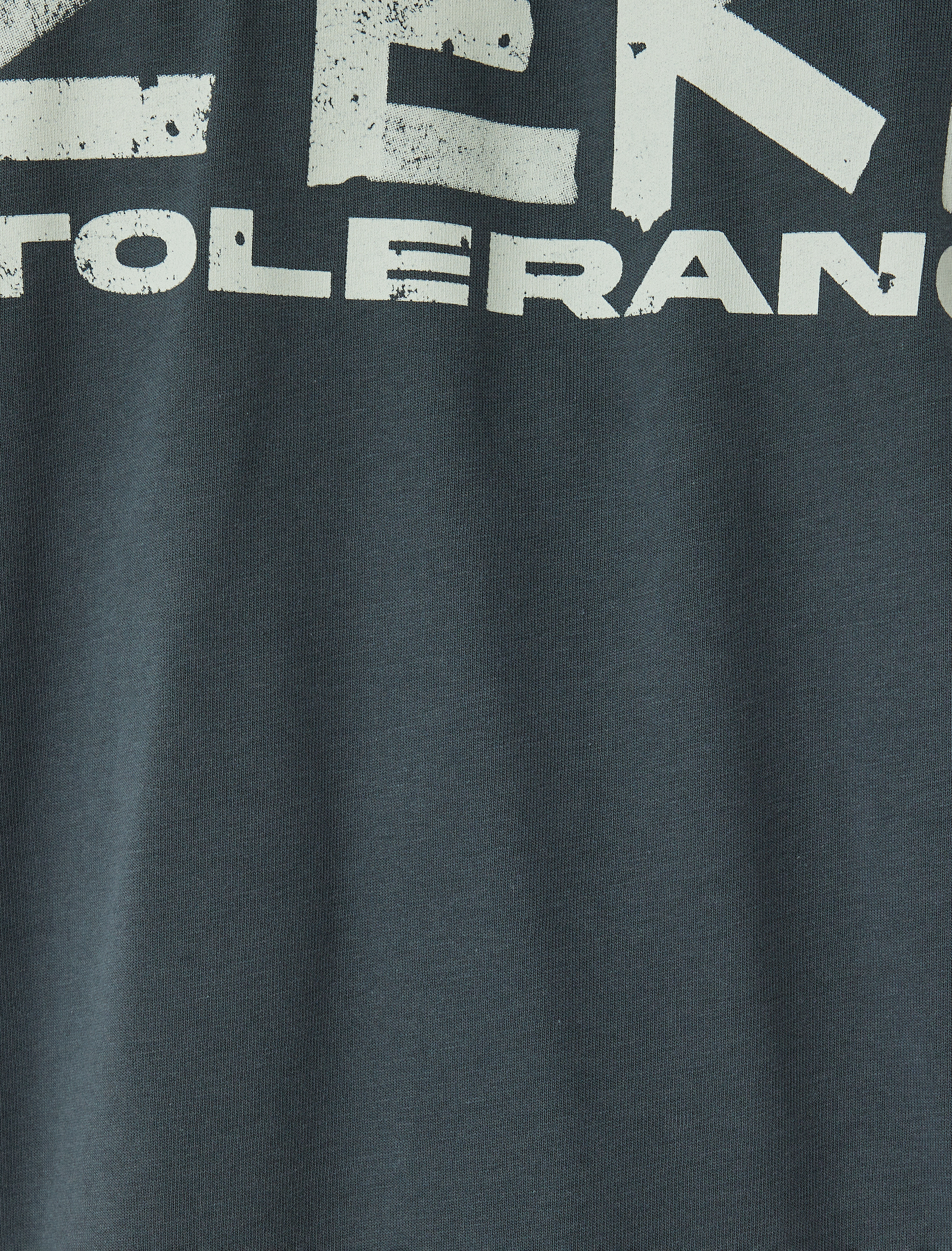   Oversize Tişört Slogan Baskılı Bisiklet Yaka Kısa Kollu Pamuklu