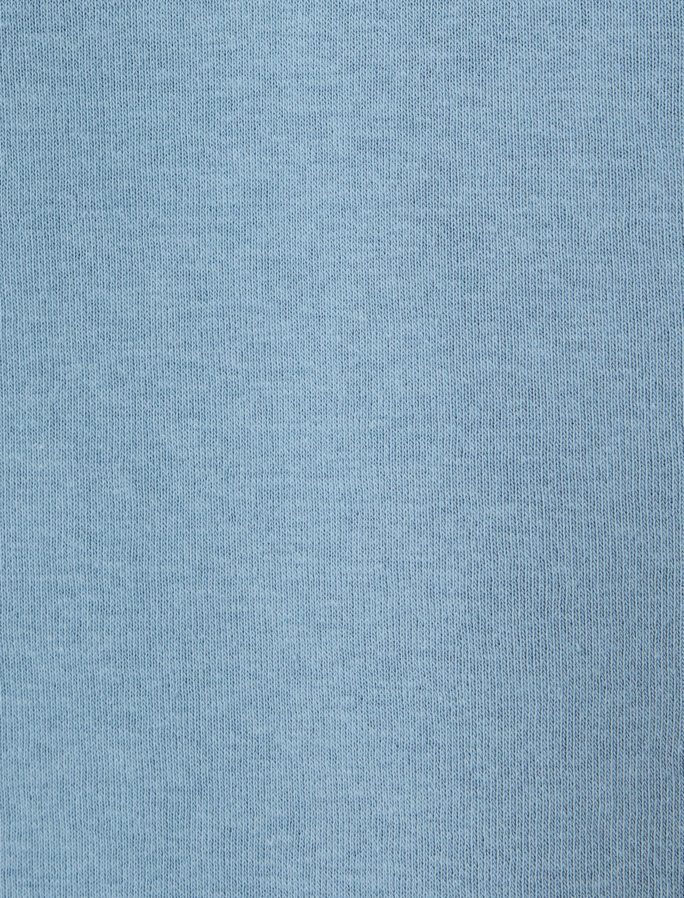   Şardonlu Pamuk Karışımlı Basic Kapşonlu Sweatshirt