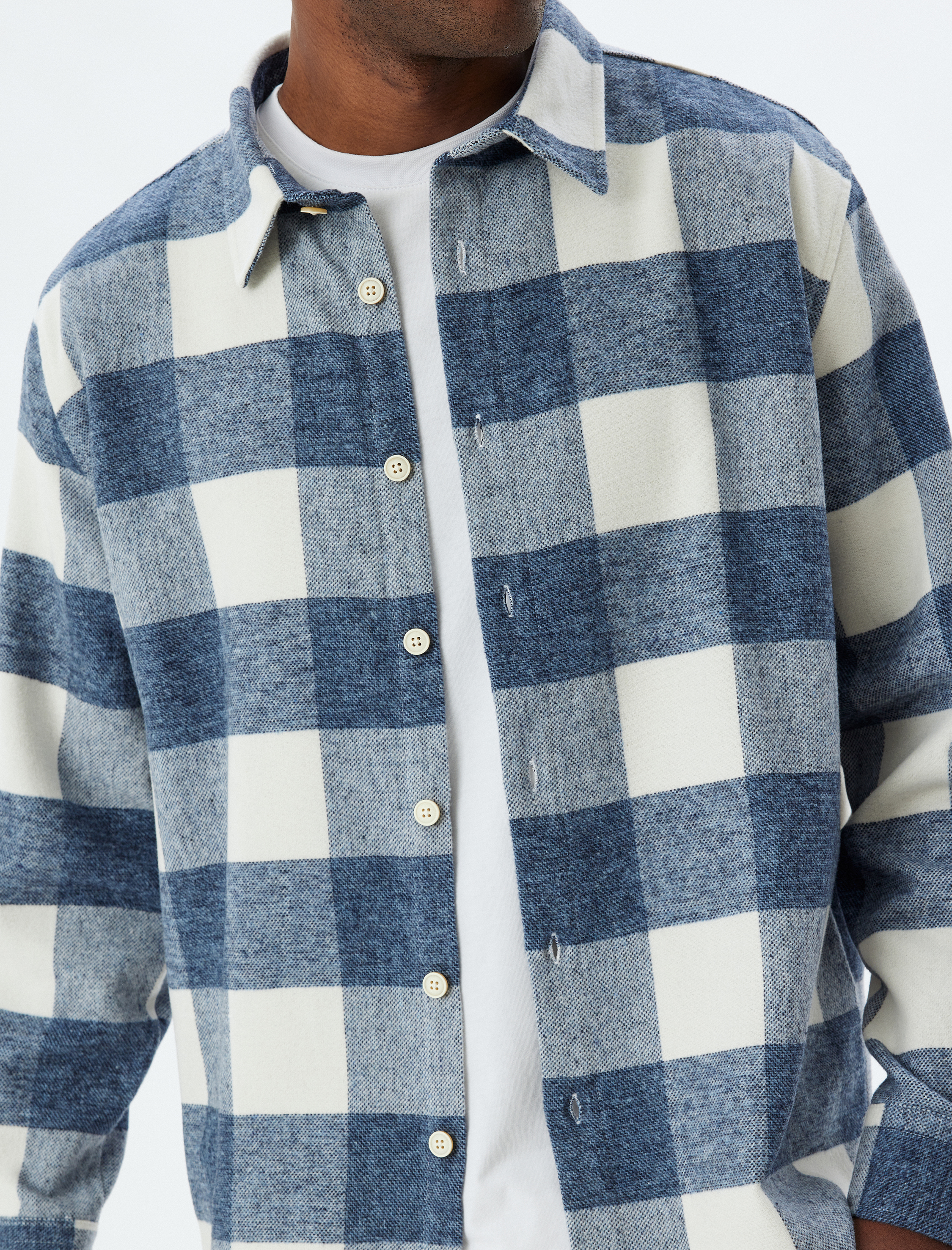   Oduncu Gömleği Kışlık Uzun Kollu Pamuk Karışımlı Regular Fit