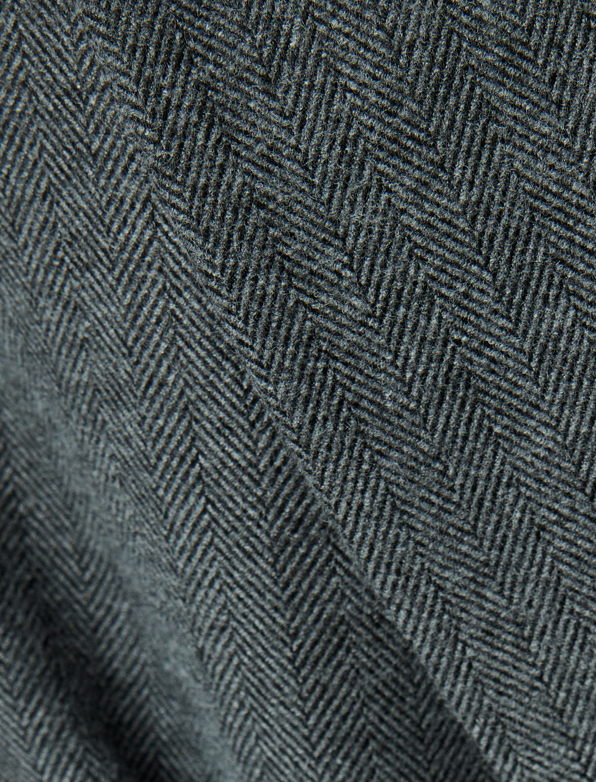   Blazer Ceket Kruvaze Fiyonk Detaylı Cepli