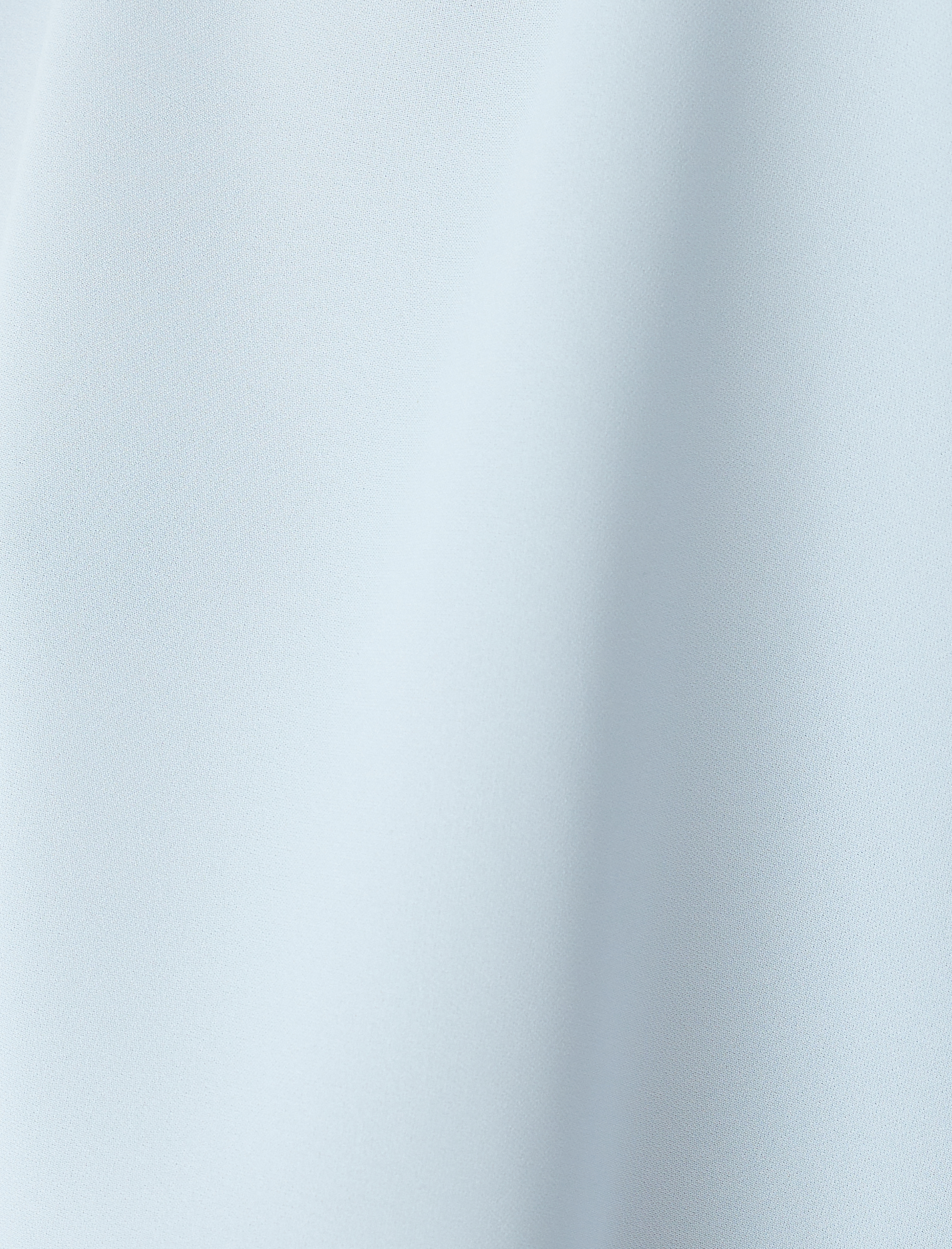   Uzun Kollu Bluz Manşetli Yuvarlak Drapeli Yaka Krep Kumaş