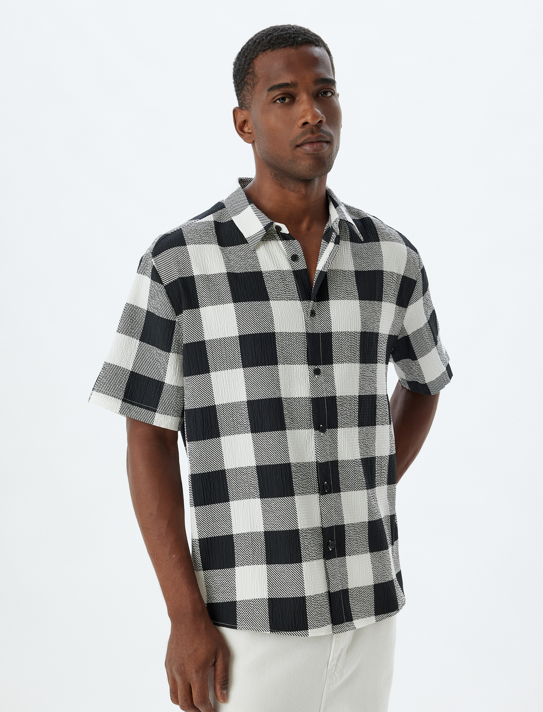   Oduncu Gömleği Kısa Kollu Regular Fit