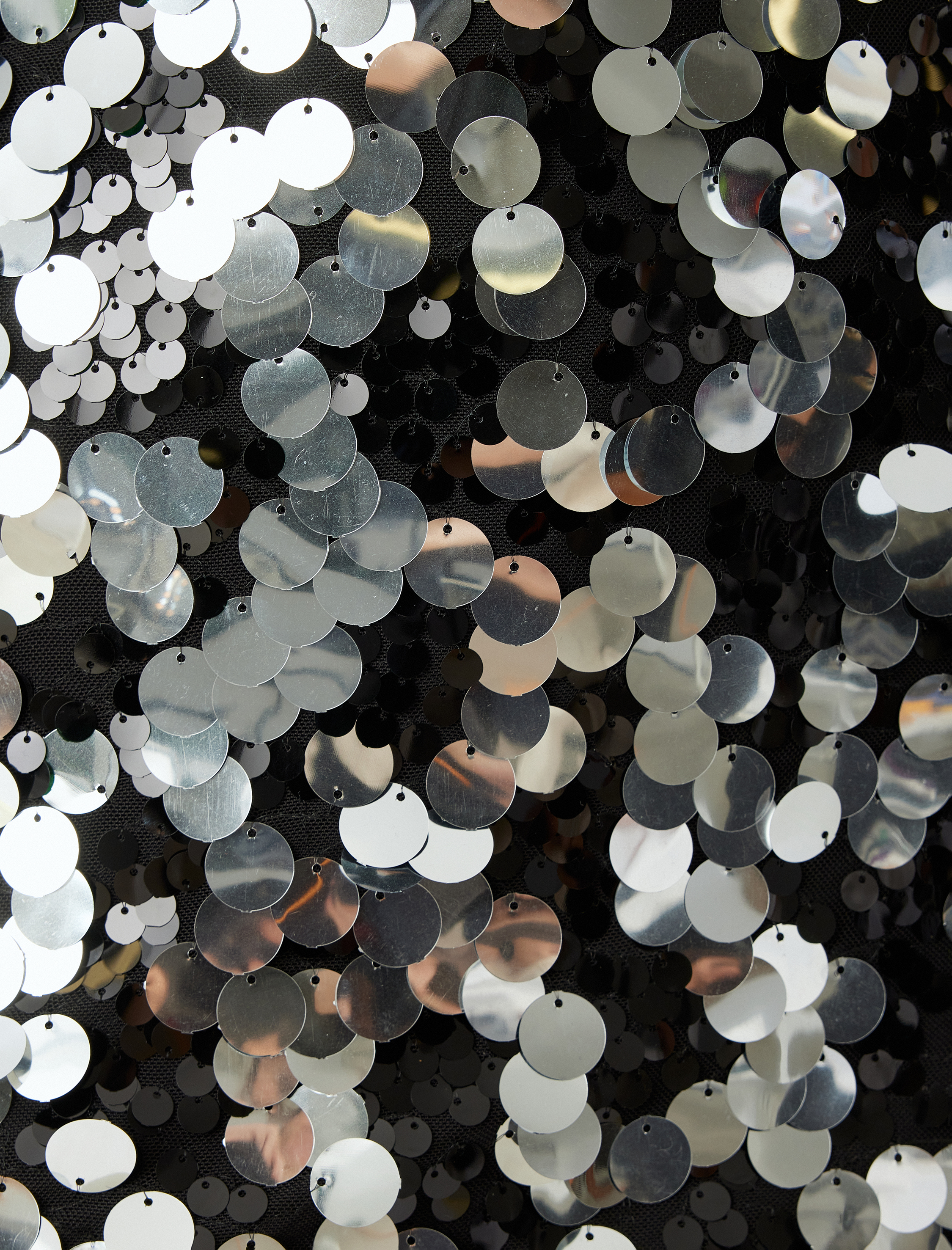 Abiye Etek Mini Pullu Payetli Standart Bel Slim Fit