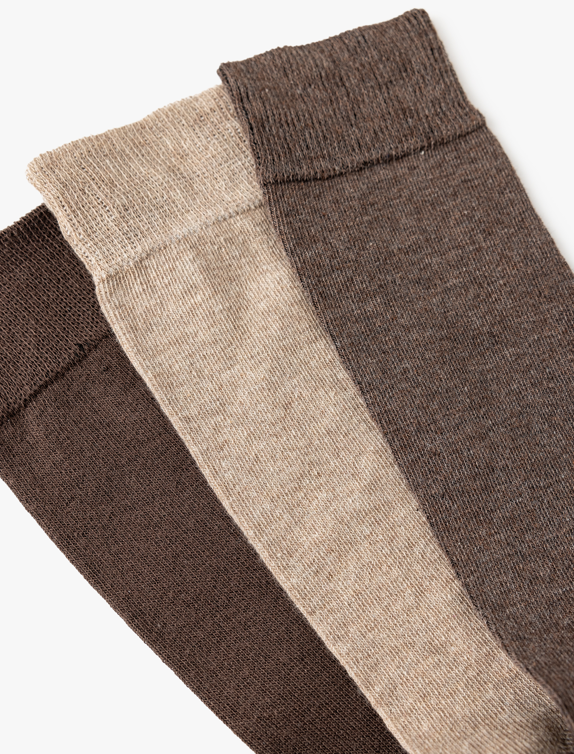  Erkek Soket Çorap Seti 3'lü Pamuk Karışımlı
