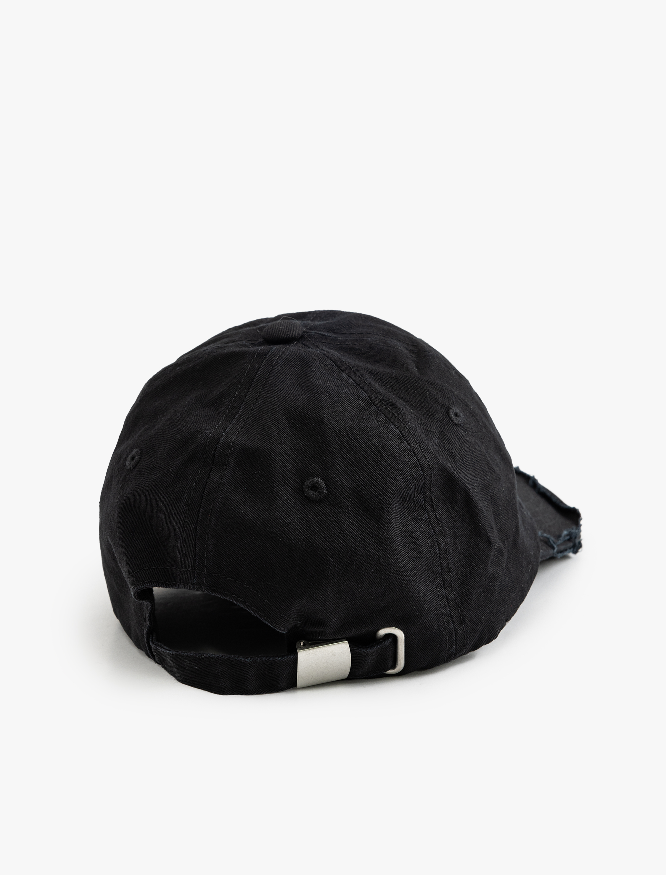  Erkek Kep Şapka Yıpratma Detaylı Pamuklu