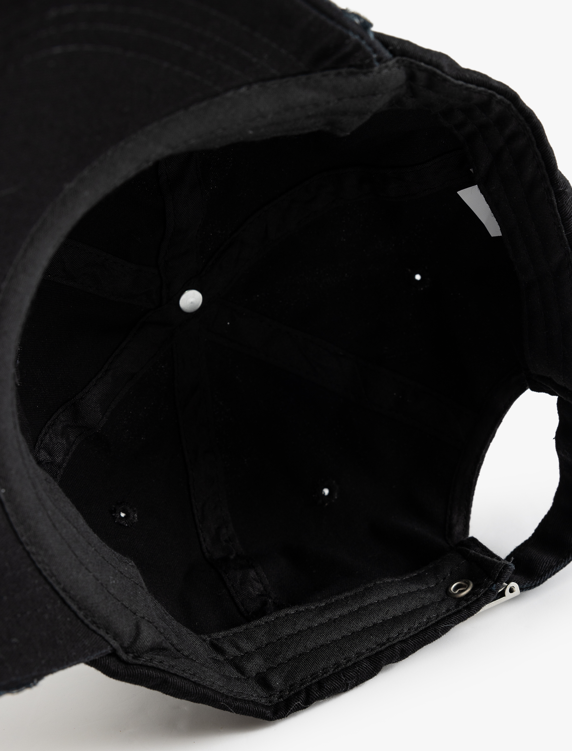  Erkek Kep Şapka Yıpratma Detaylı Pamuklu