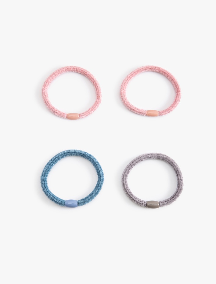 Kız Çocuk 3'lü Lastik Toka Seti