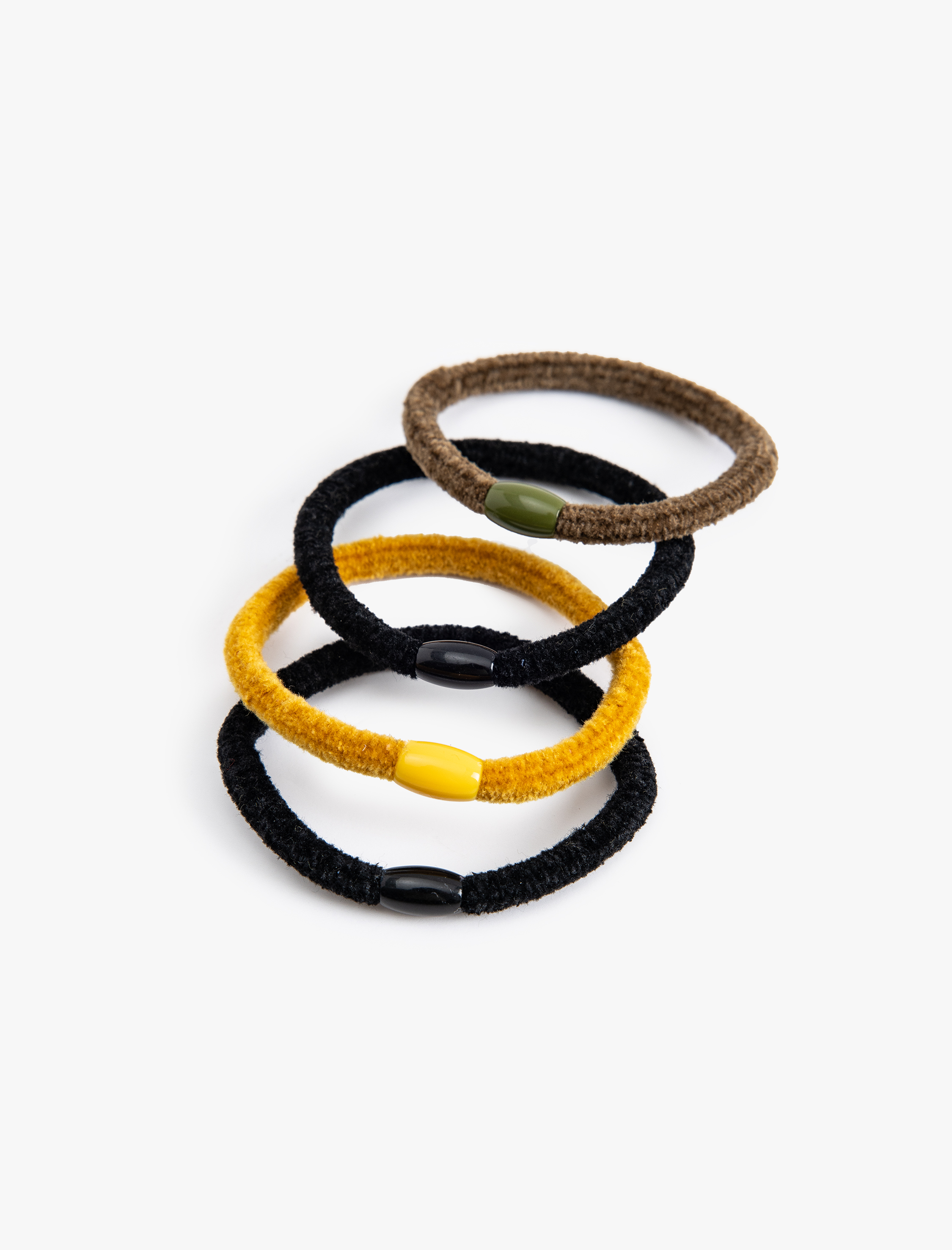  Kız Çocuk 3'lü Lastik Toka Seti